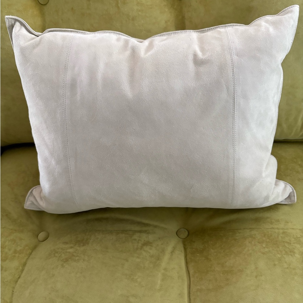Ralph Lauren Reydon Suede Accent Pillow